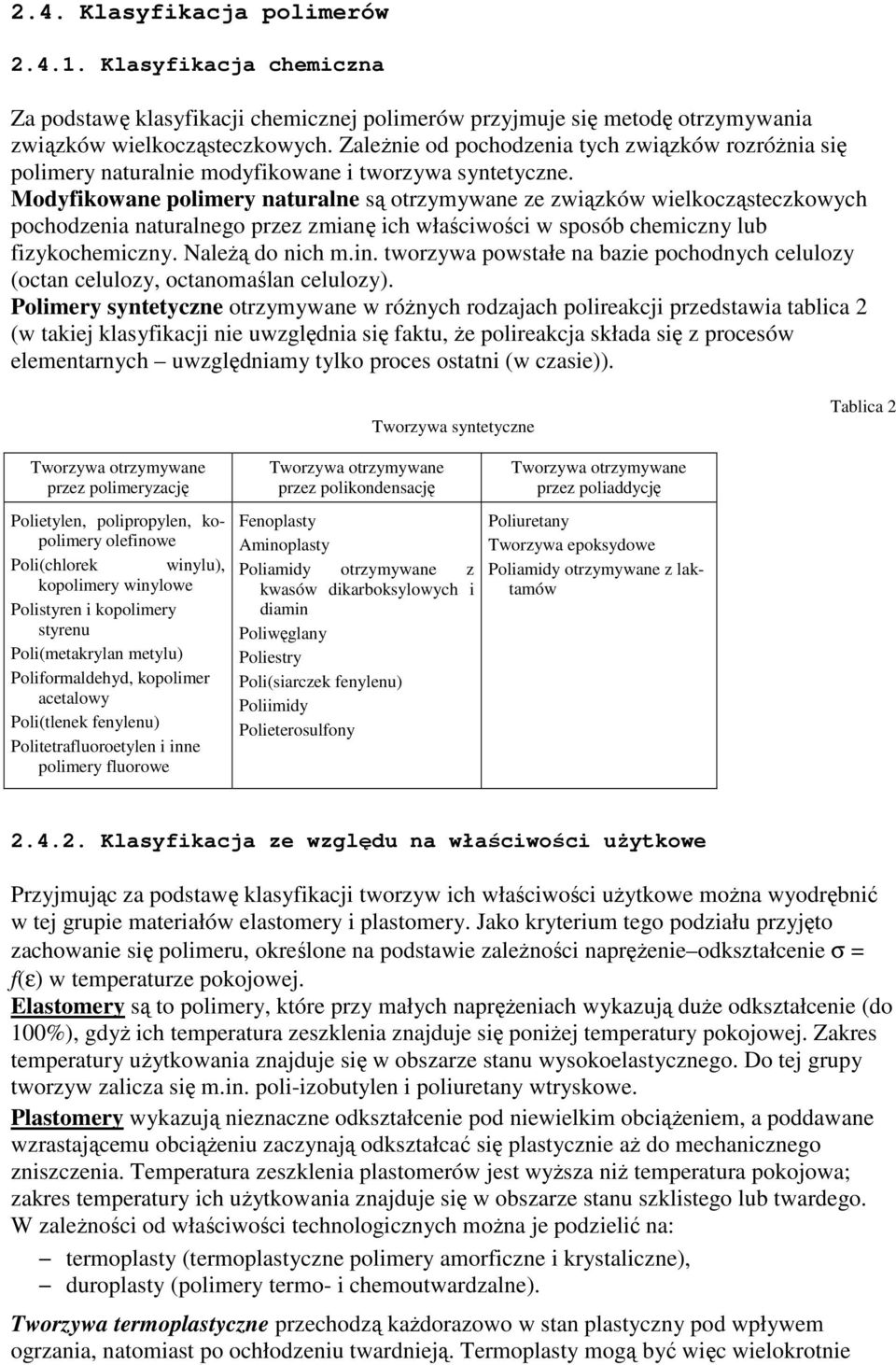 Modyfikoane polimery naturalne są otrzymyane ze ziązkó ielkocząsteczkoych pochodzenia naturalnego przez zmianę ich łaściości sposób chemiczny lub fizykochemiczny. NaleŜą do nich m.in.