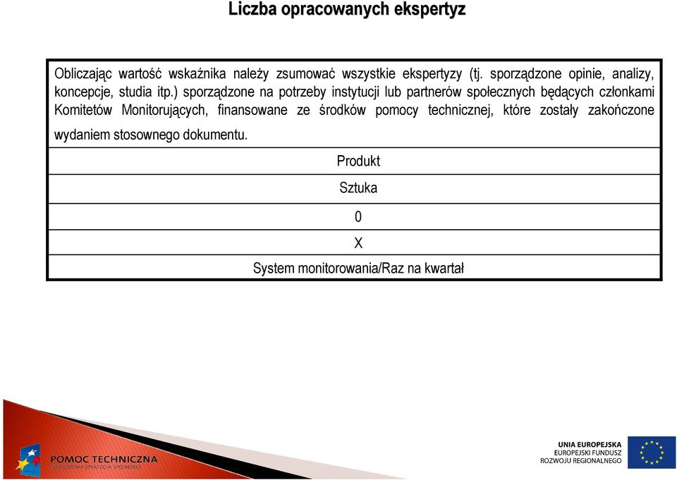 ) sporządzone na potrzeby instytucji lub partnerów społecznych będących członkami Komitetów