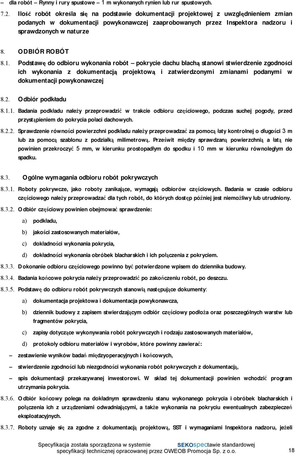 ODBIÓR ROBÓT 8.1.