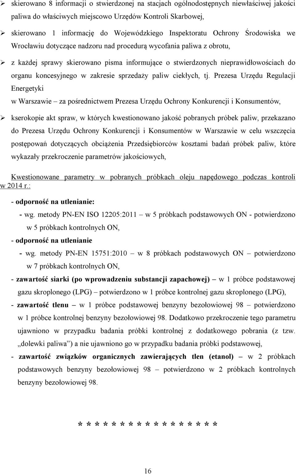 koncesyjnego w zakresie sprzedaży paliw ciekłych, tj.