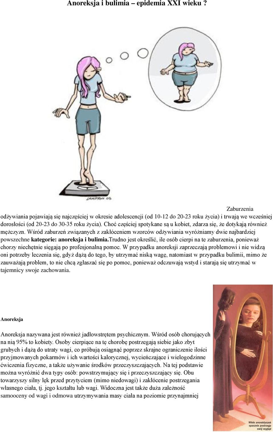 Anoreksja i bulimia epidemia XXI wieku? - PDF Free Download