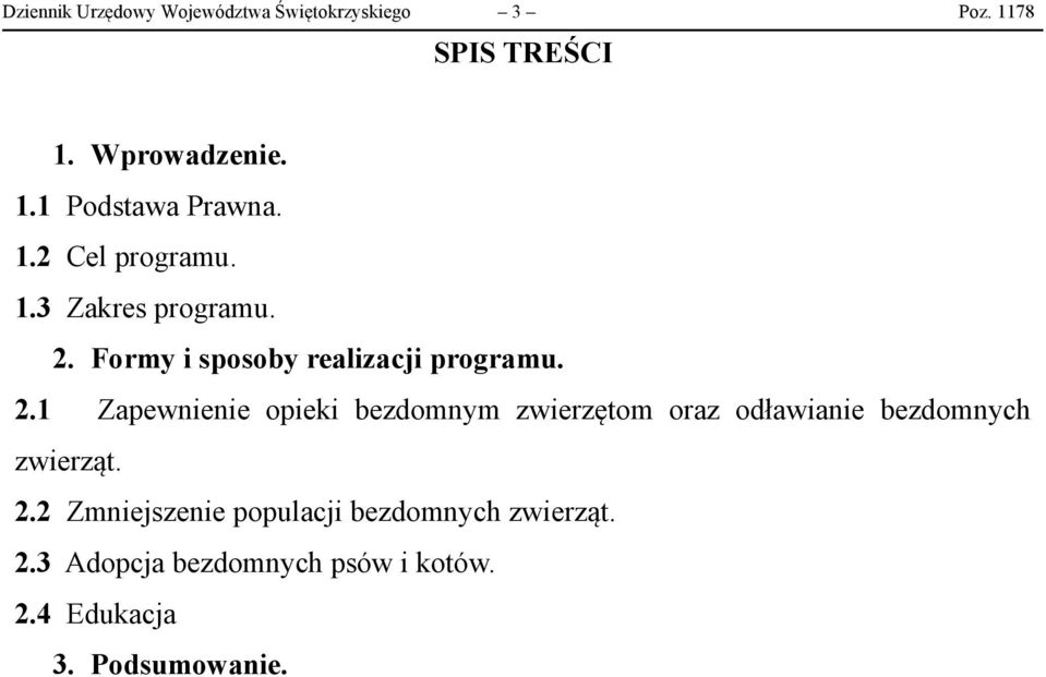 Formy i sposoby realizacji programu. 2.