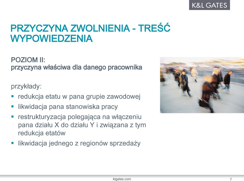 pana stanowiska pracy restrukturyzacja polegająca na włączeniu pana działu X do