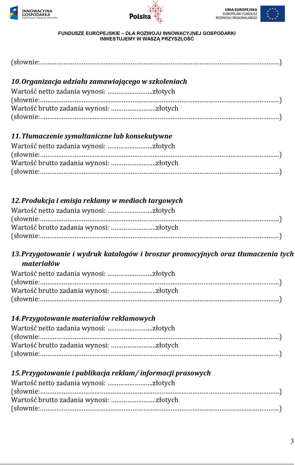 Produkcja i emisja reklamy w mediach targowych 13.