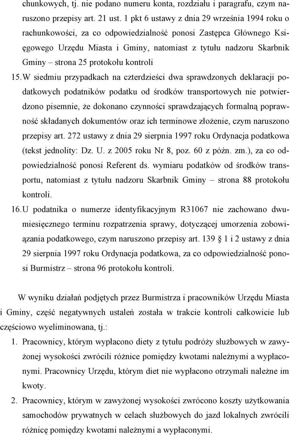 protokołu kontroli 15.