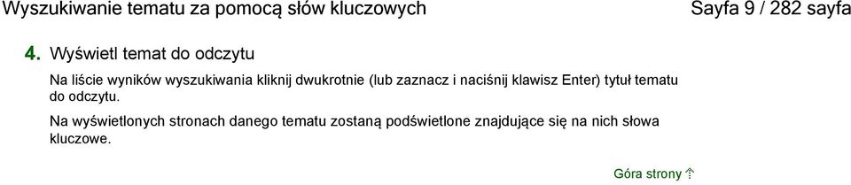 (lub zaznacz i naciśnij klawisz Enter) tytuł tematu do odczytu.