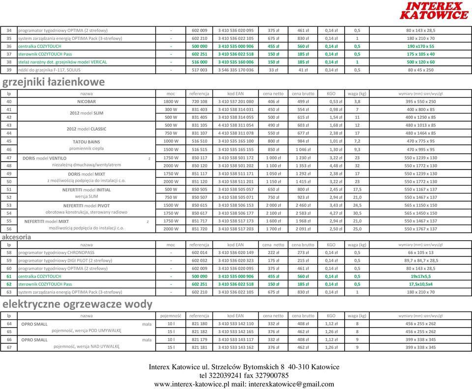 0,14 zł 0,5 175 x 105 x 40 38 stelaż narożny dot.