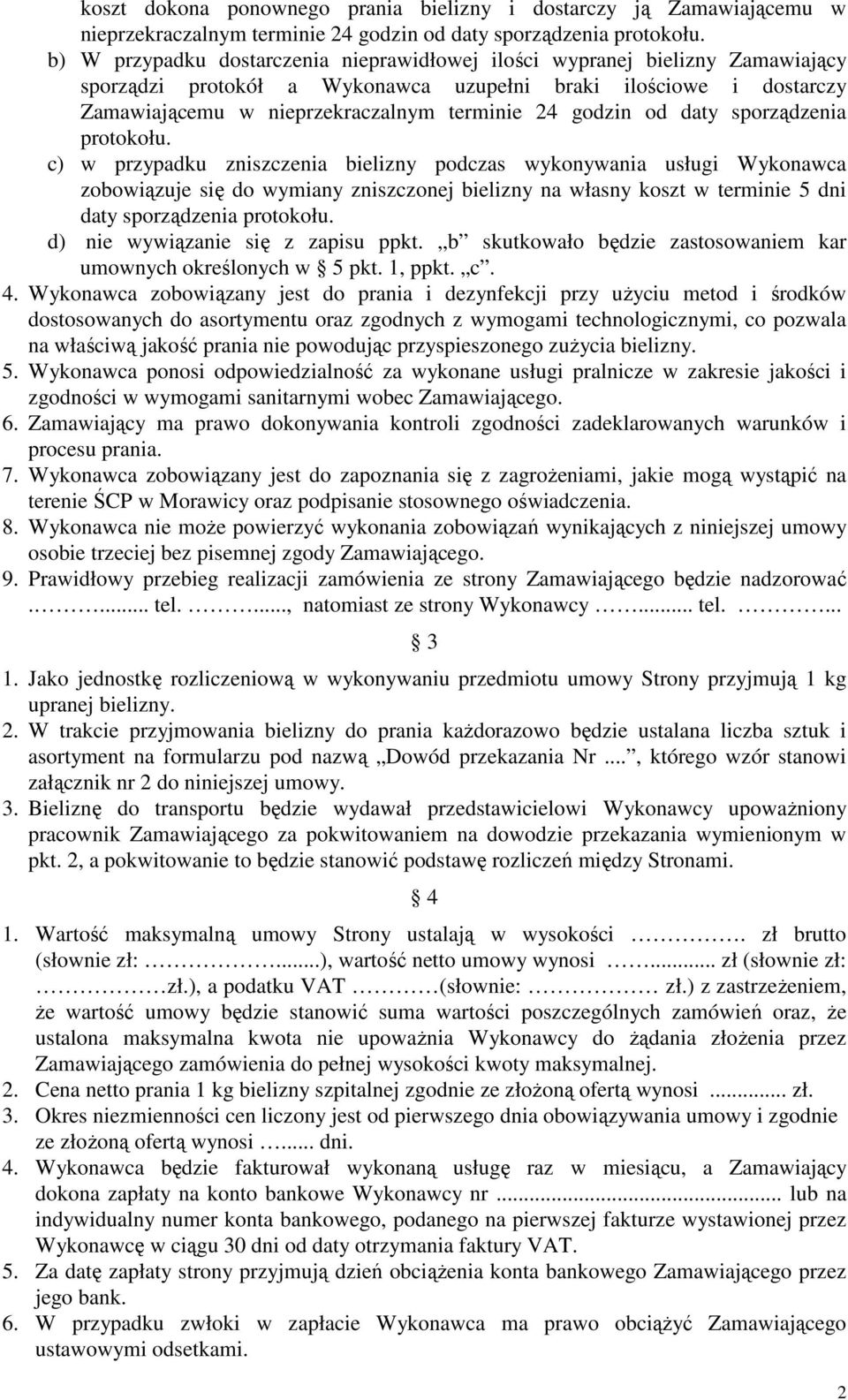 godzin od daty sporządzenia protokołu.