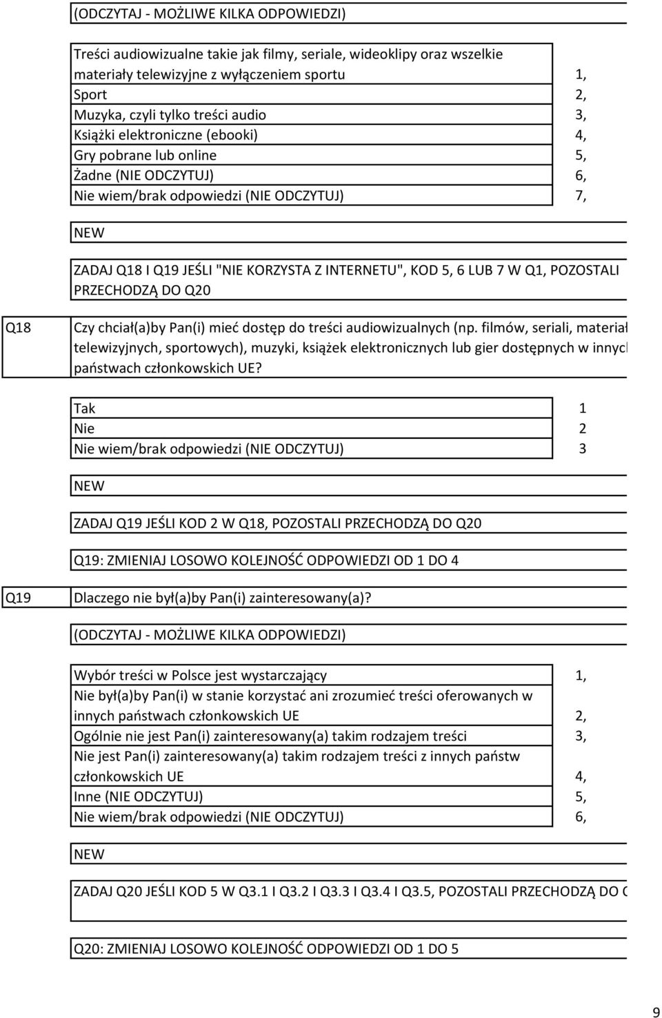 (np. filmów, seriali, materiałów telewizyjnych, sportowych), muzyki, książek elektronicznych lub gier dostępnych w innych państwach członkowskich UE?