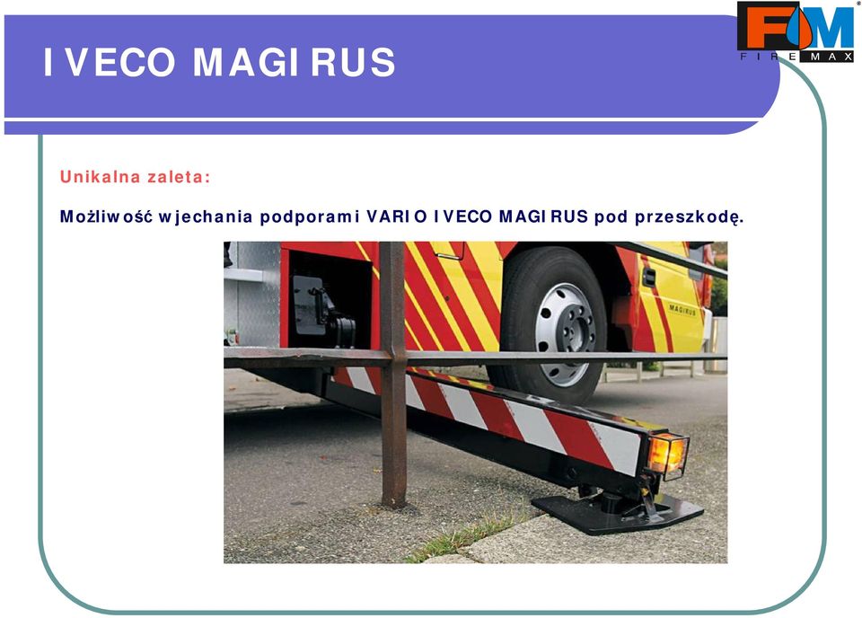 podporami VARIO