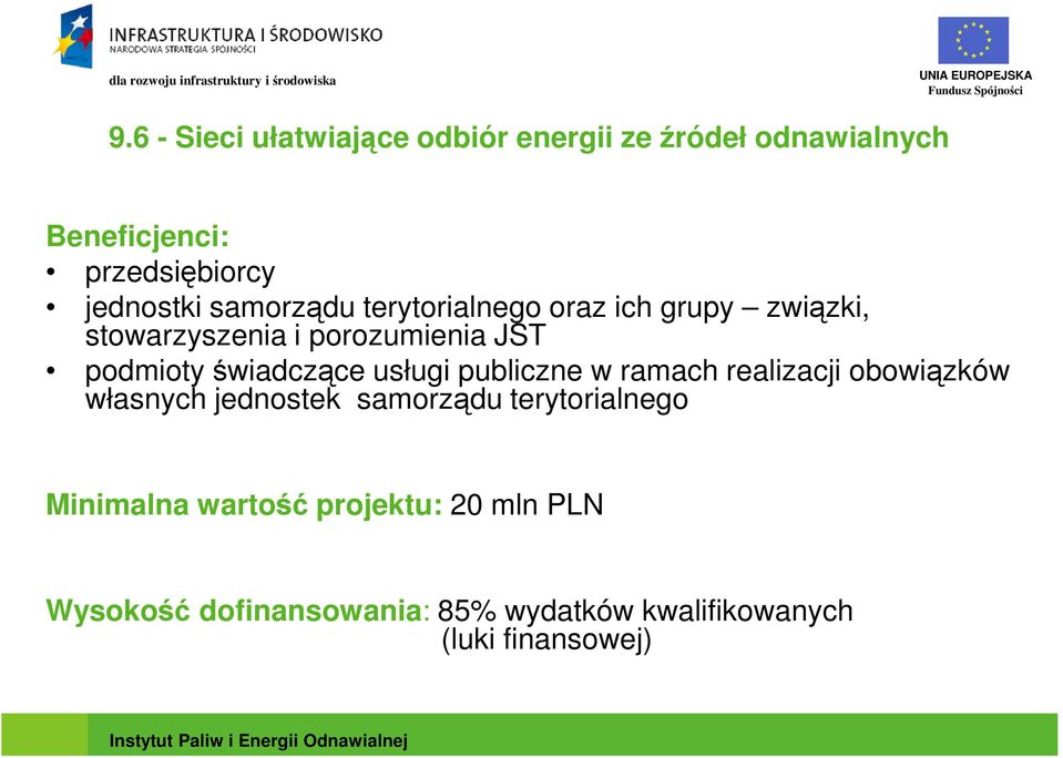 świadczące usługi publiczne w ramach realizacji obowiązków własnych jednostek samorządu