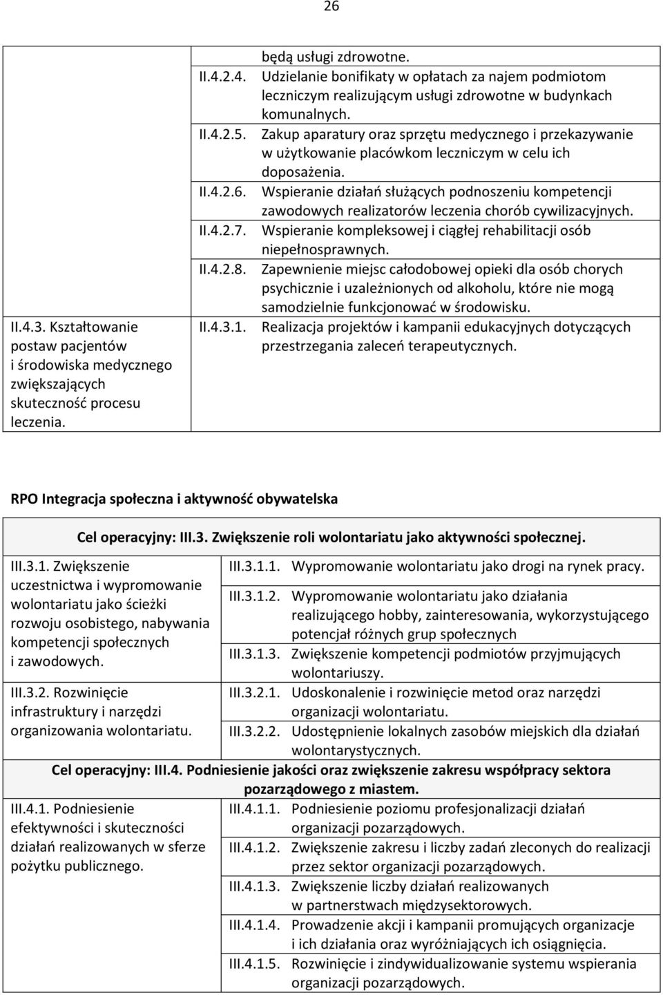 Zakup aparatury oraz sprzętu medycznego i przekazywanie w użytkowanie placówkom leczniczym w celu ich doposażenia.