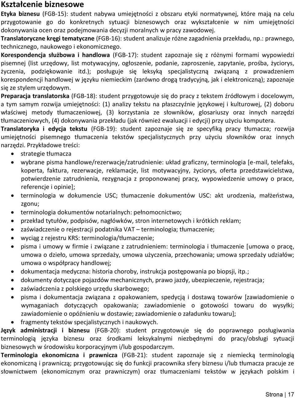 : prawnego, technicznego, naukowego i ekonomicznego.