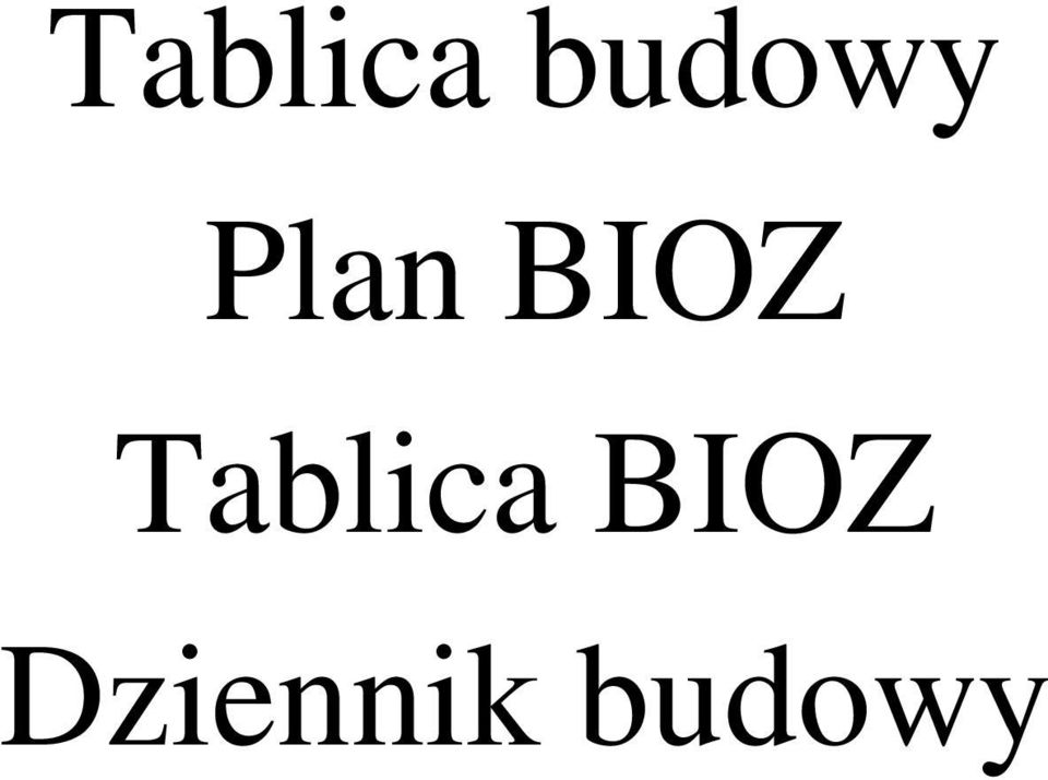 BIOZ  BIOZ