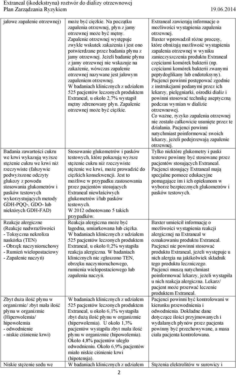 wielopostaciowy - Zapalenie naczyń) może być ciężkie. Na początku zapalenia otrzewnej, płyn z jamy otrzewnej może być mętny.