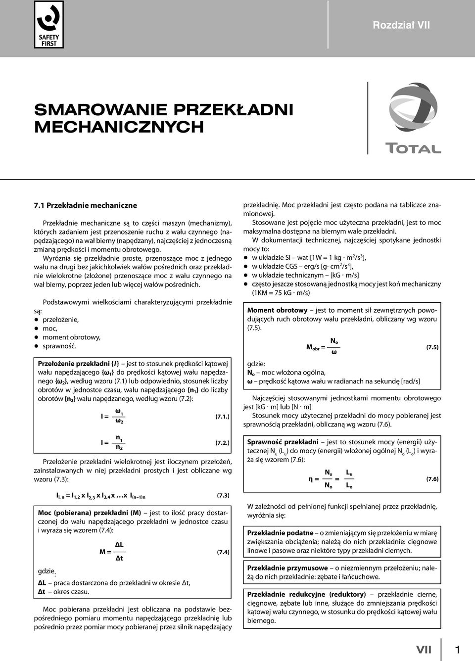 jednoczesną zmianą prędkości i momentu obrotowego.