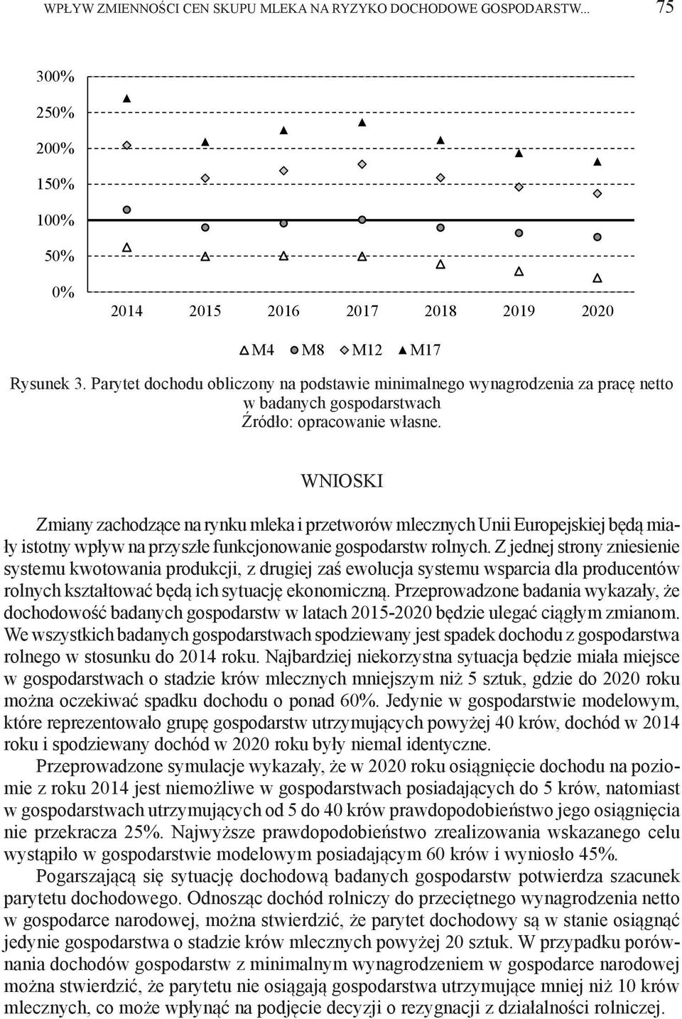 WNIOSKI Zmiany zachodzące na rynku mleka i przetworów mlecznych Unii Europejskiej będą miały istotny wpływ na przyszłe funkcjonowanie gospodarstw rolnych.