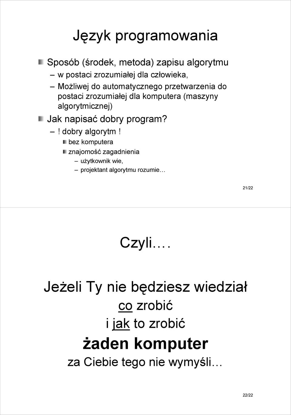 program?! dobry algorytm!