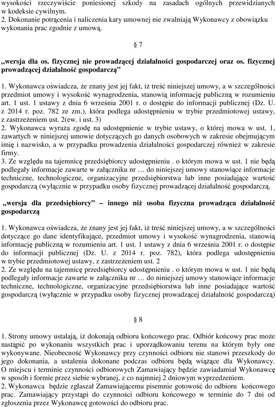 fizycznej prowadzącej działalność gospodarczą 1.