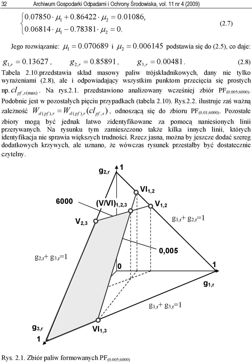 .. pzedstawiono analizowany wcześniej zbió (0.005;6000). pf s (max) Podobnie jest w pozostałych pięciu pzypadkach (tabela.0). Rys... ilustuje zaś ważną zależność ) odnoszącą się do zbiou (0.0;6000).