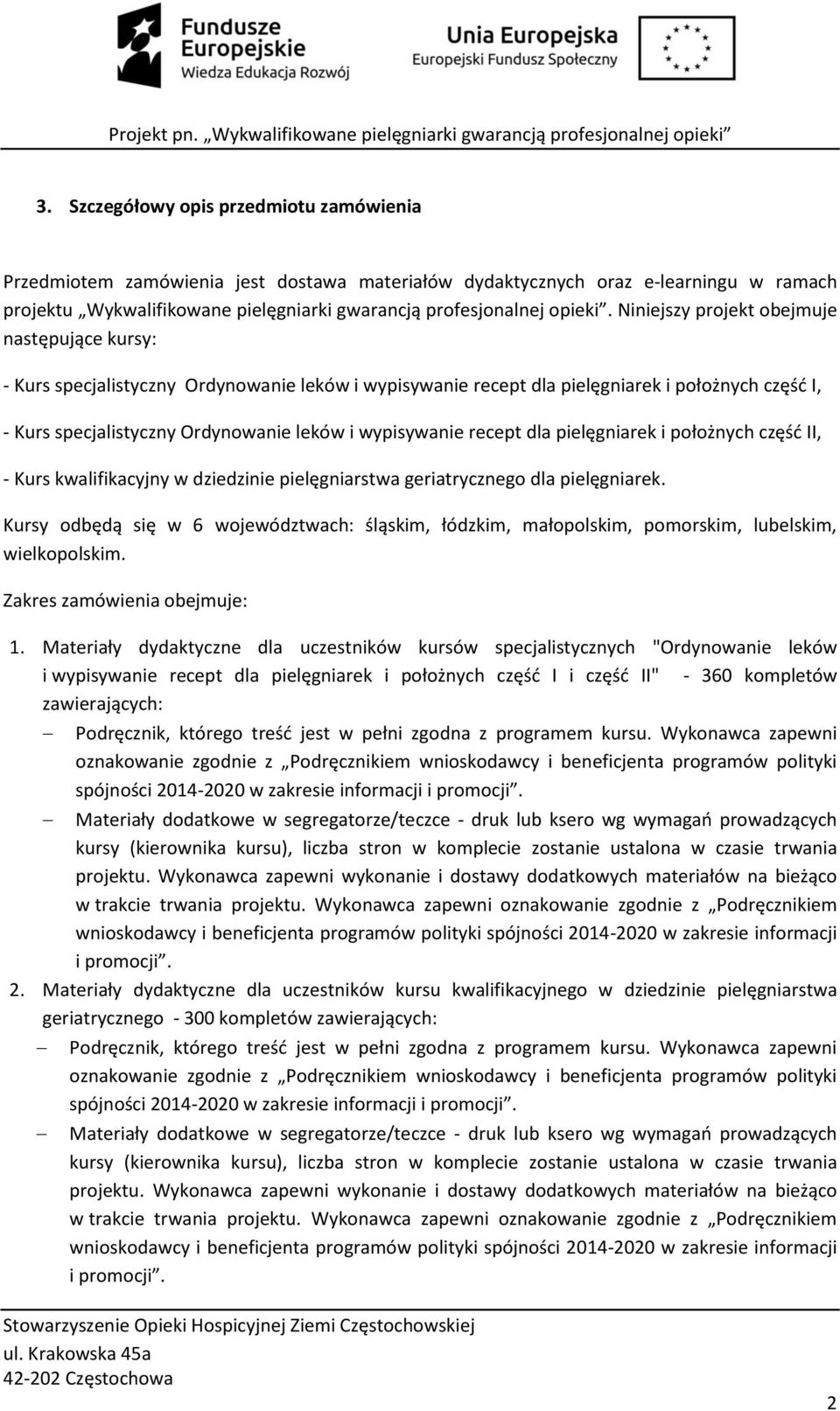 wypisywanie recept dla pielęgniarek i położnych część II, - Kurs kwalifikacyjny w dziedzinie pielęgniarstwa geriatrycznego dla pielęgniarek.