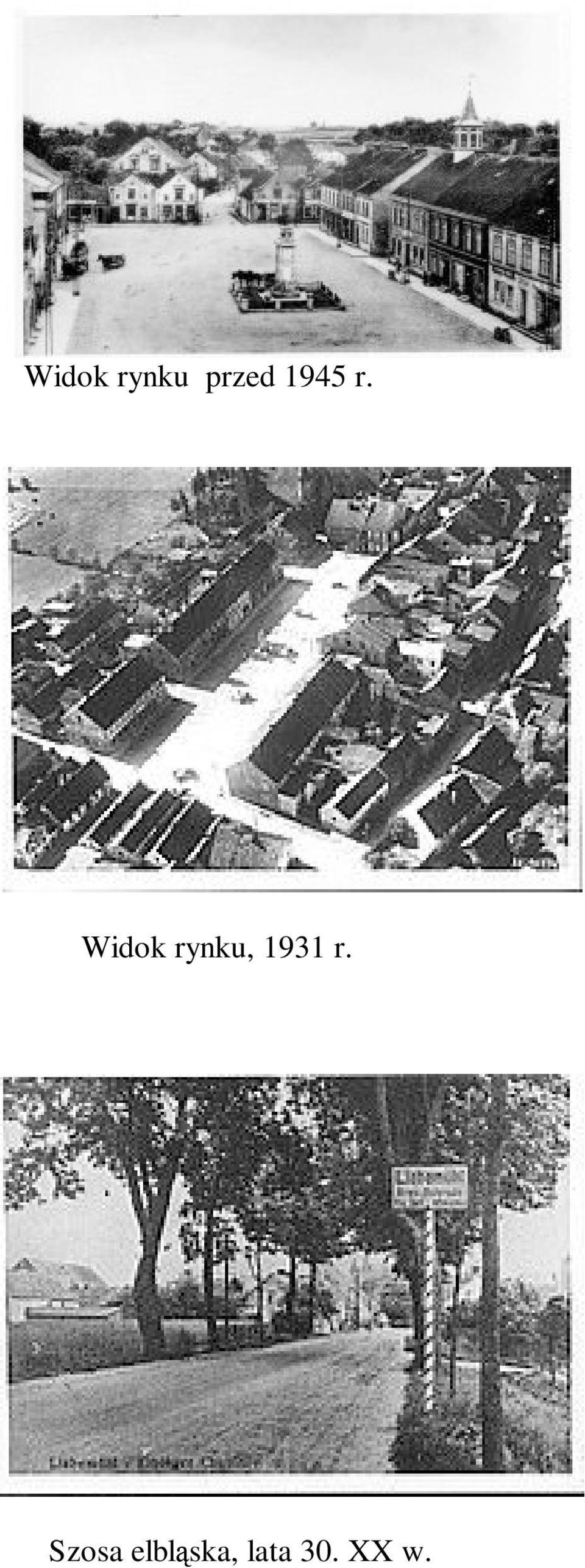 Widok rynku, 1931 r.