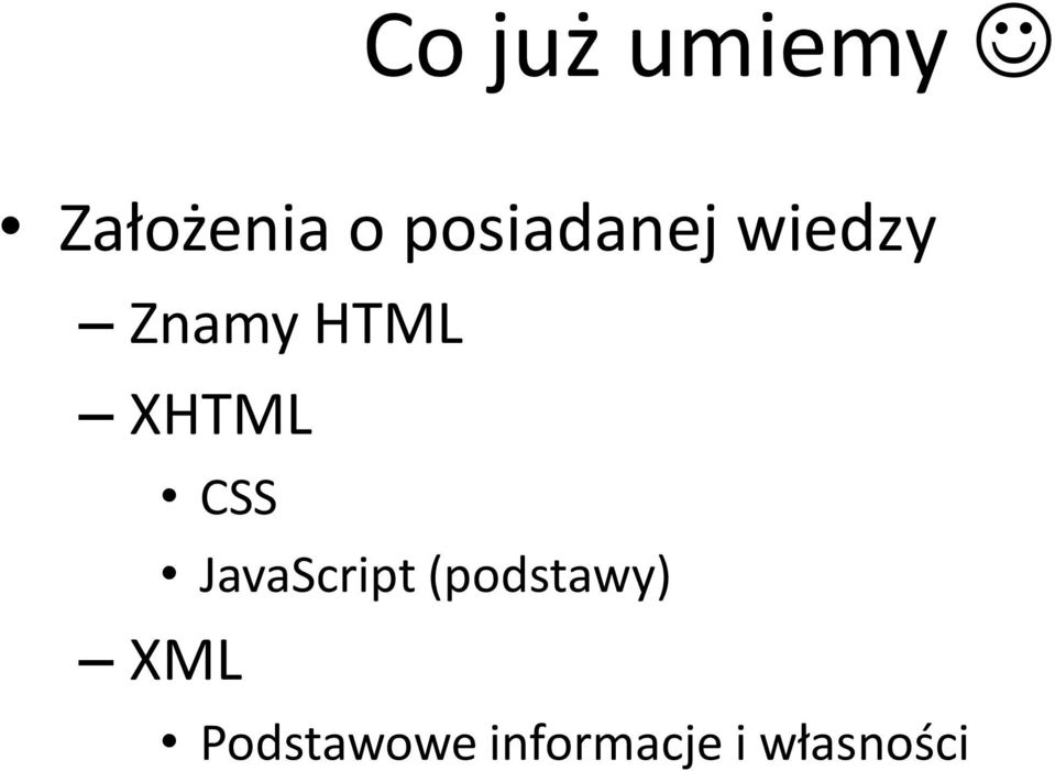 XHTML CSS JavaScript