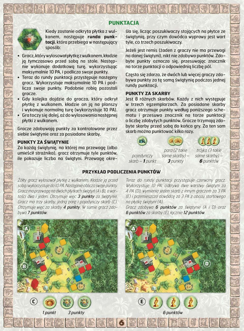 Wykorzystuje maksymalnie 10 PA i podlicza swoje punkty. Podobnie robią pozostali gracze.