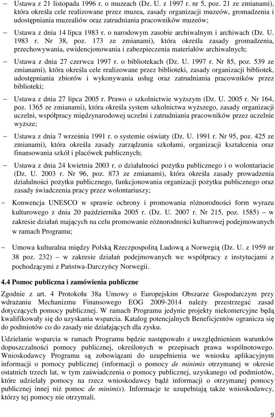 o narodowym zasobie archiwalnym i archiwach (Dz. U. 1983 r. Nr 38, poz.