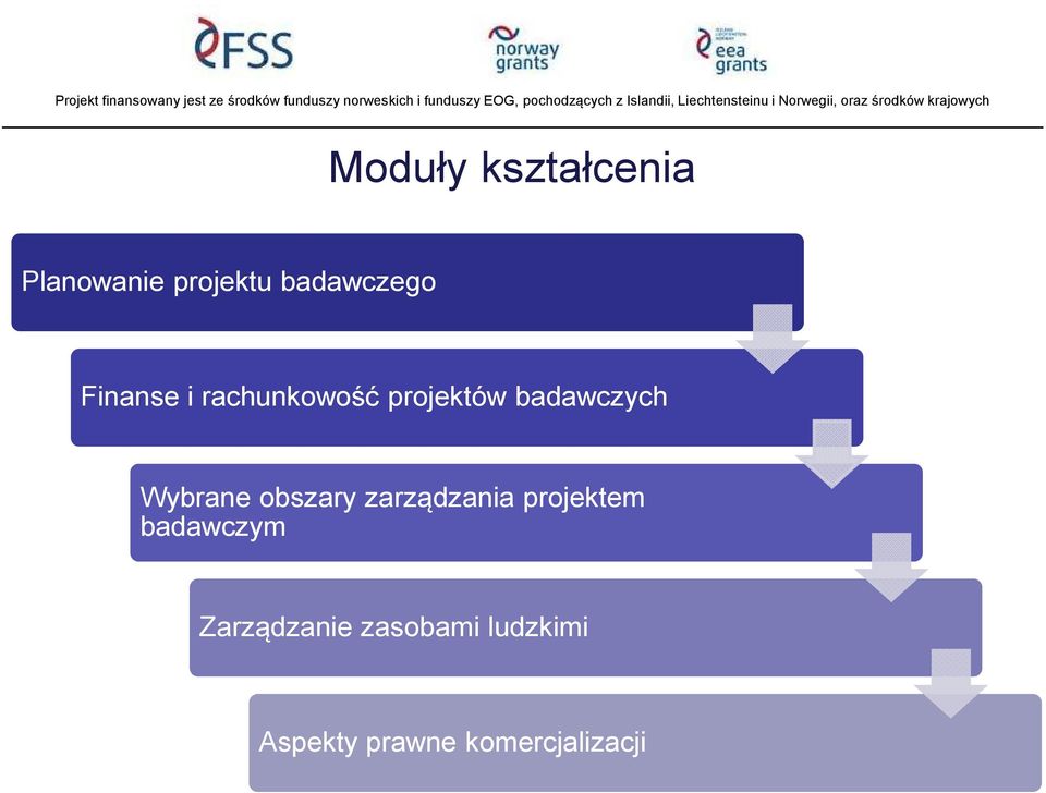 Wybrane obszary zarządzania projektem badawczym