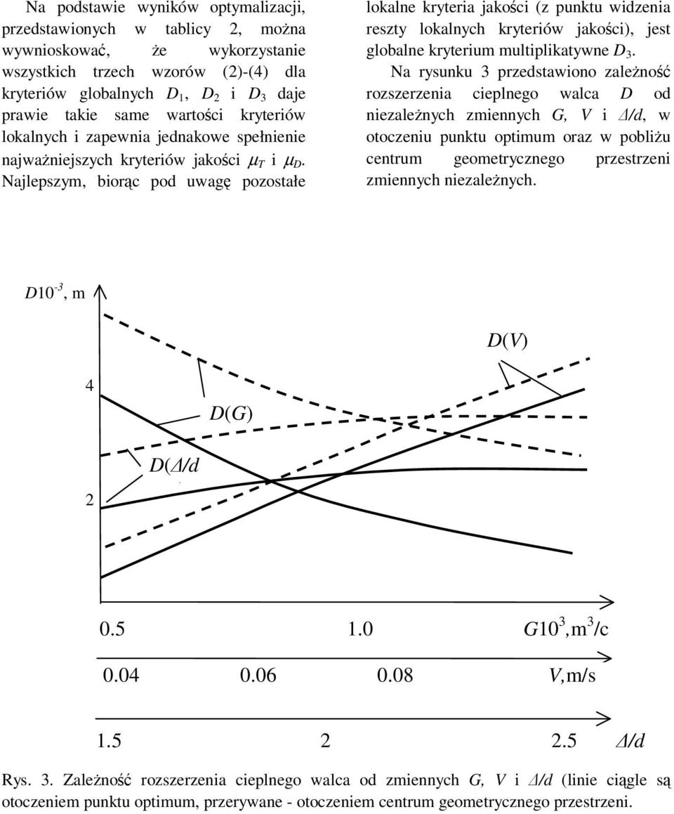 Najlepszym, biorc pod uwag pozostałe lokalne kryteria jakoci (z punktu widzenia reszty lokalnych kryteriów jakoci), jest globalne kryterium multiplikatywne D 3.