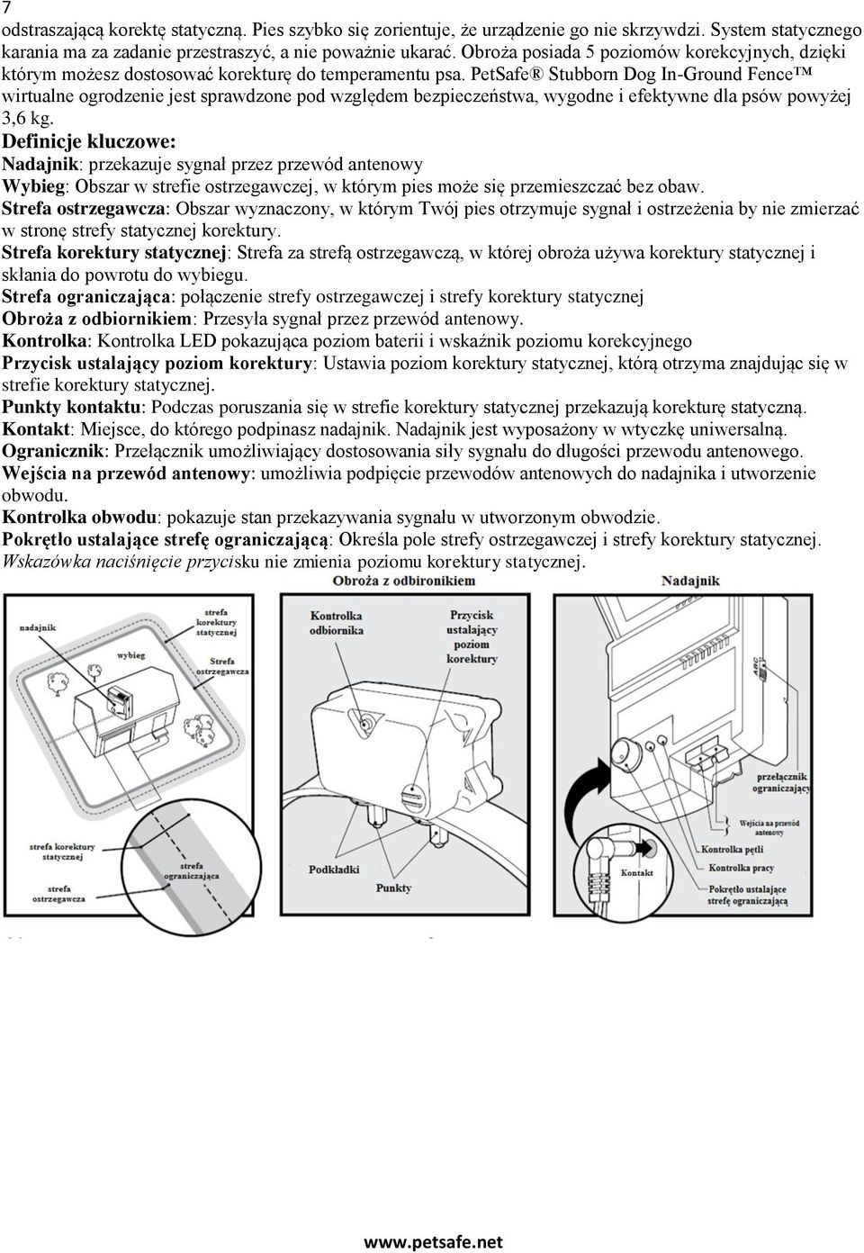 PetSafe Stubborn Dog In-Ground Fence wirtualne ogrodzenie jest sprawdzone pod względem bezpieczeństwa, wygodne i efektywne dla psów powyżej 3,6 kg.