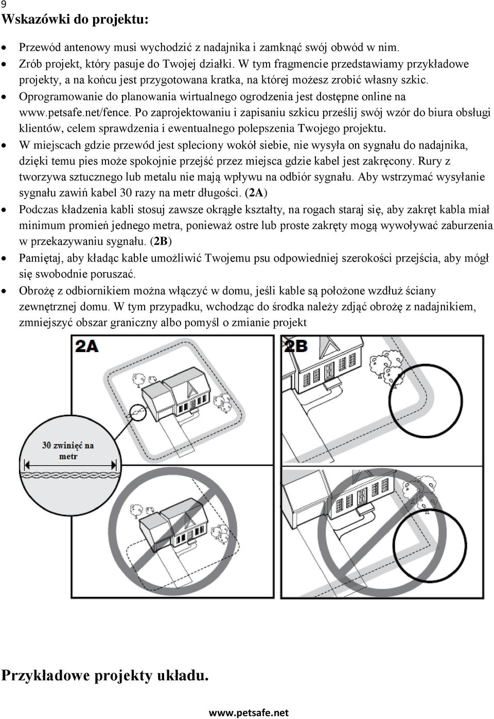 Oprogramowanie do planowania wirtualnego ogrodzenia jest dostępne online na /fence.