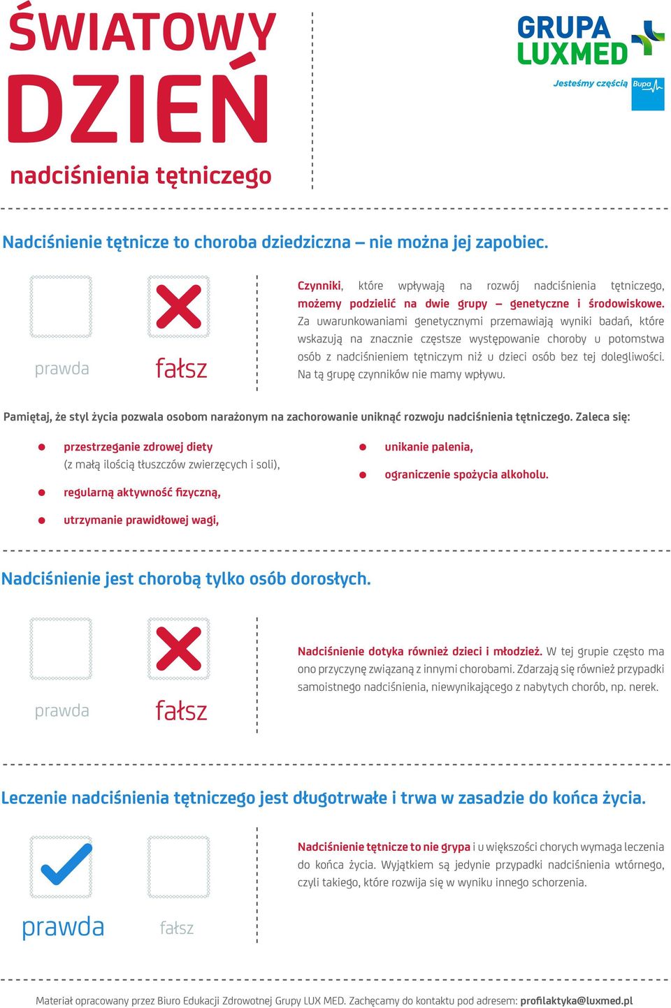 Na tą grupę czynników nie mamy wpływu. Pamiętaj, że styl życia pozwala osobom narażonym na zachorowanie uniknąć rozwoju.