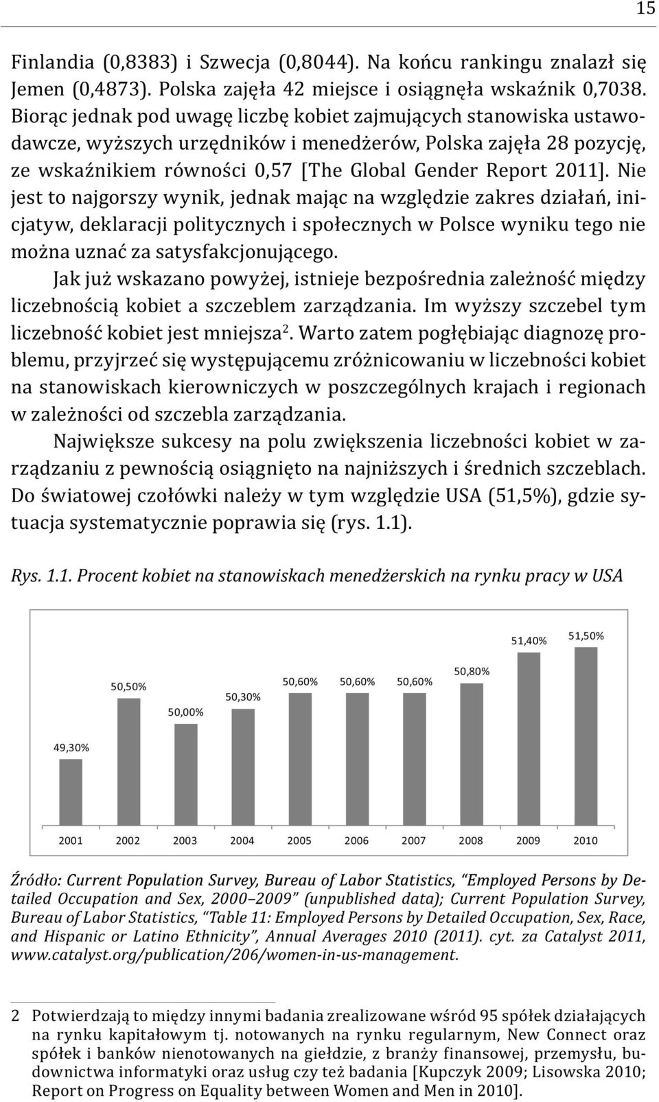 50,80% 49,30% 2001 2002 2003