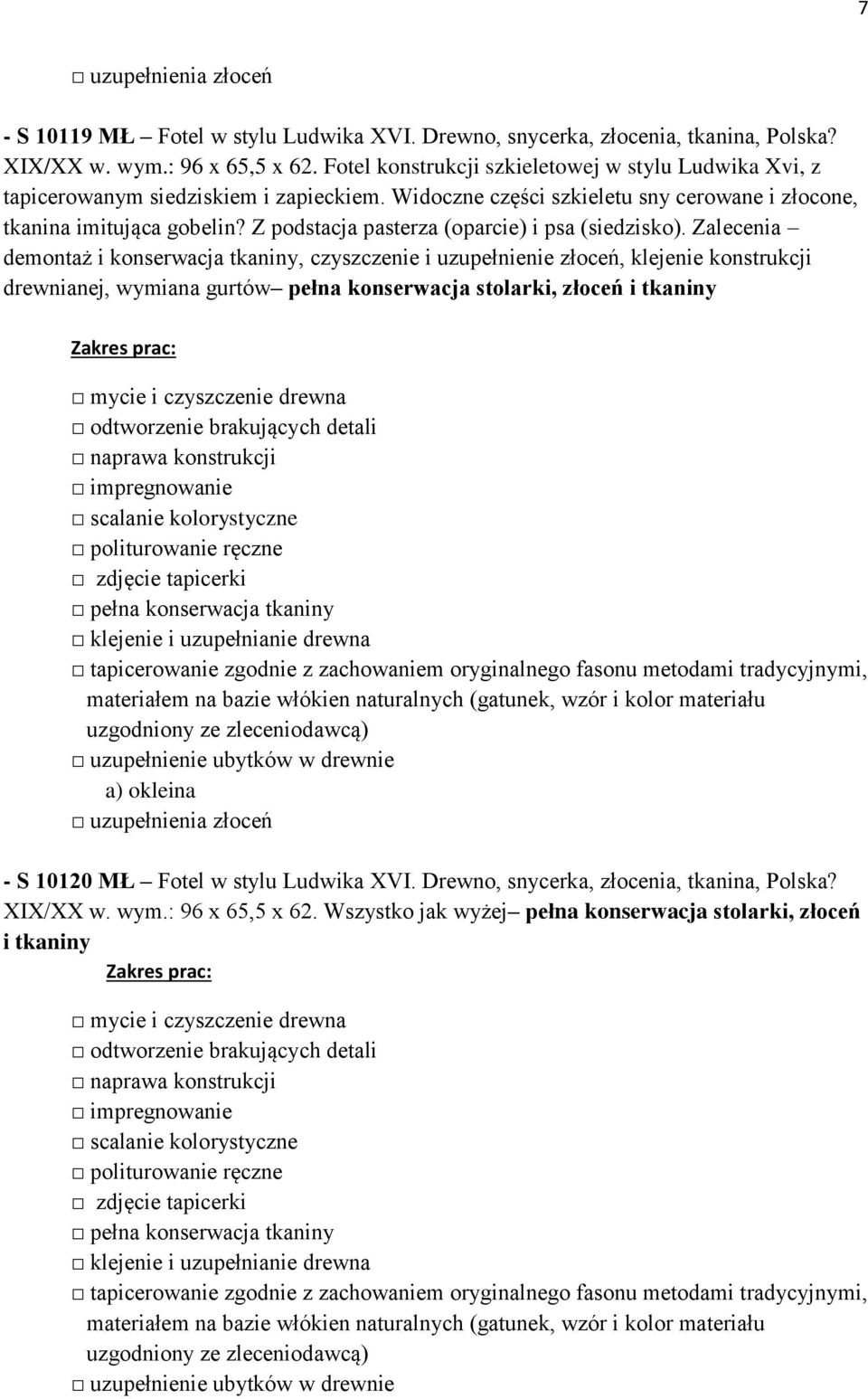 Z podstacja pasterza (oparcie) i psa (siedzisko).