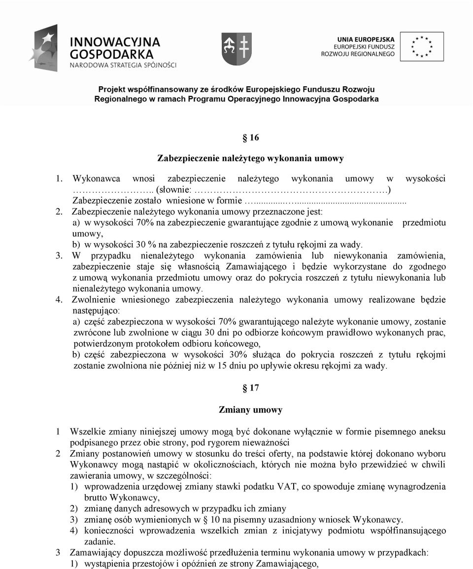 roszczeń z tytułu rękojmi za wady. 3.