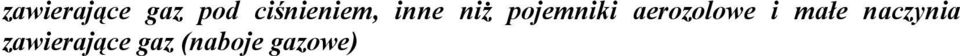 pojemniki aerozolowe i małe
