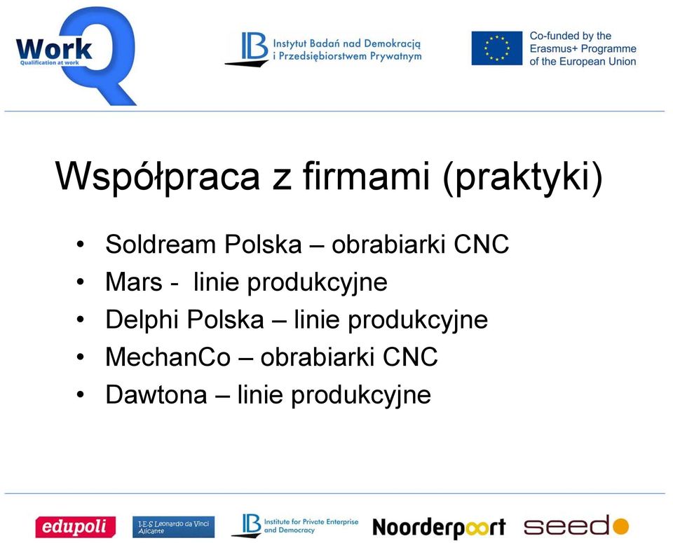 produkcyjne Delphi Polska linie