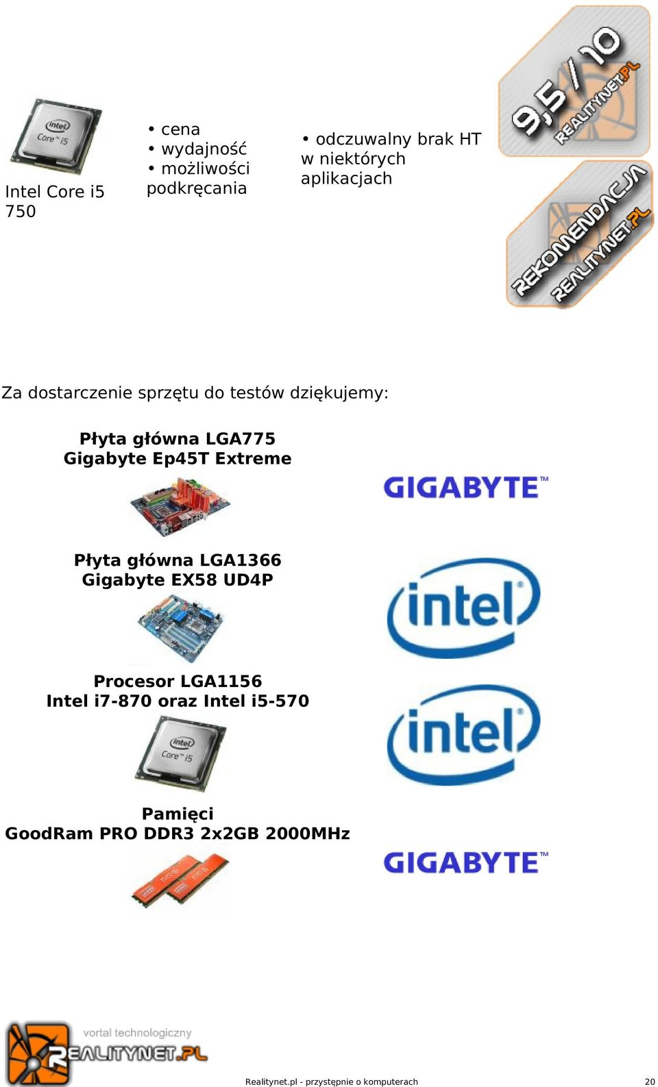 główna LGA775 Gigabyte Ep45T Extreme Płyta główna LGA1366 Gigabyte EX58 UD4P