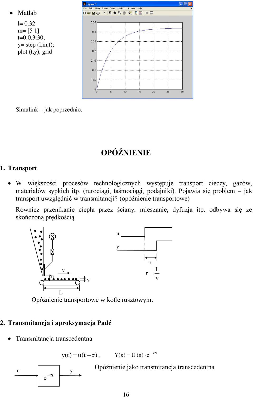 Pojawia ię problem ja tranport uwzględnić w tranmitanji?