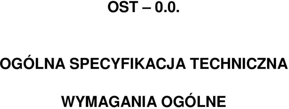SPECYFIKACJA