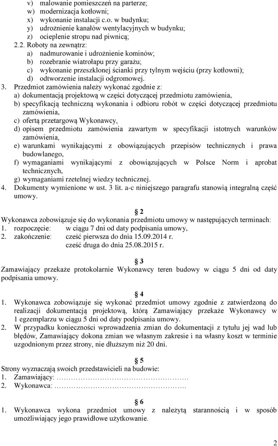 odgromowej. 3.