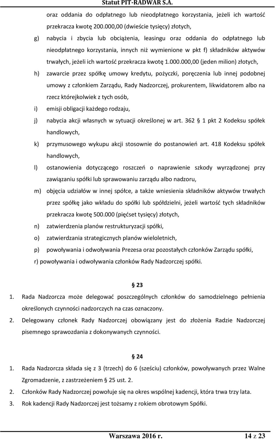 jeżeli ich wartość przekracza kwotę 1.000.
