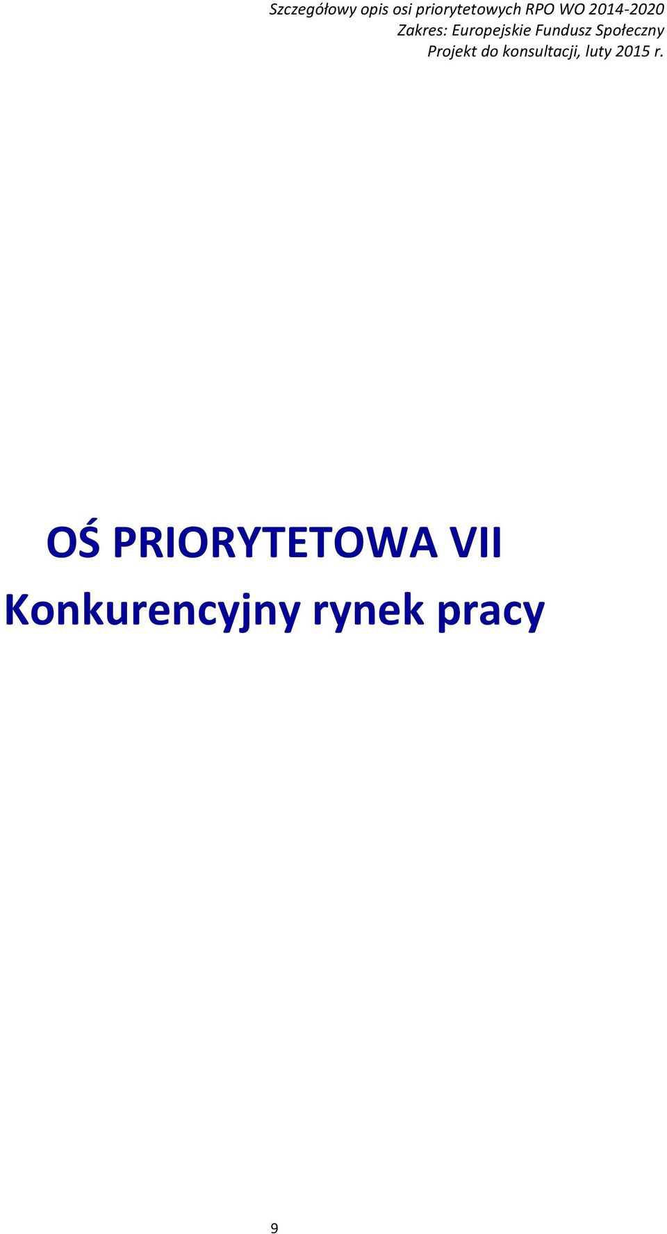 konsultacji, luty 2015 r.