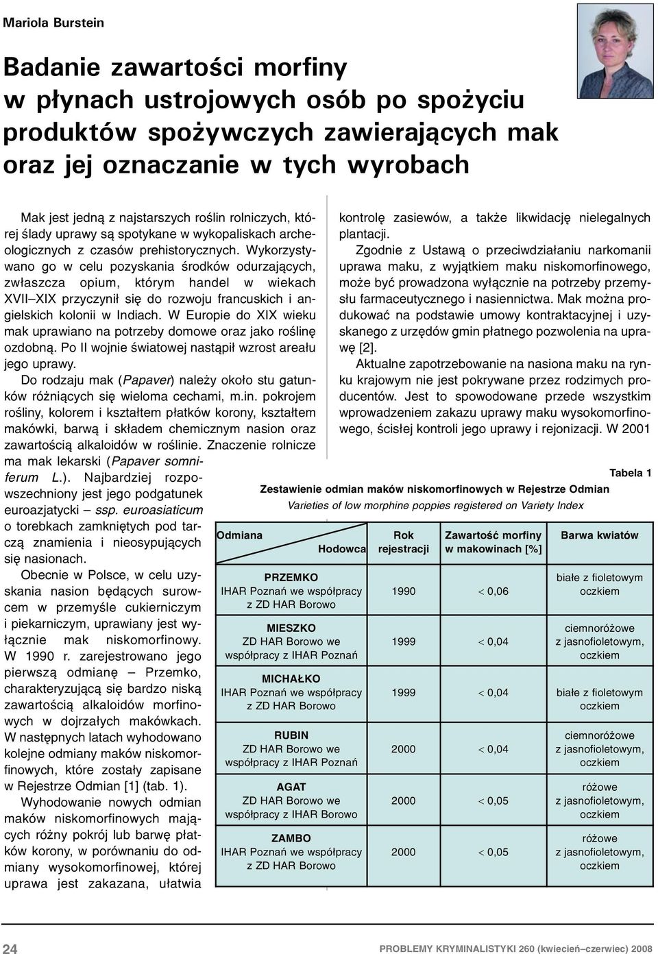 Wykorzystywano go w celu pozyskania œrodków odurzaj¹cych, zw³aszcza opium, którym handel w wiekach XVII XIX przyczyni³ siê do rozwoju francuskich i angielskich kolonii w Indiach.