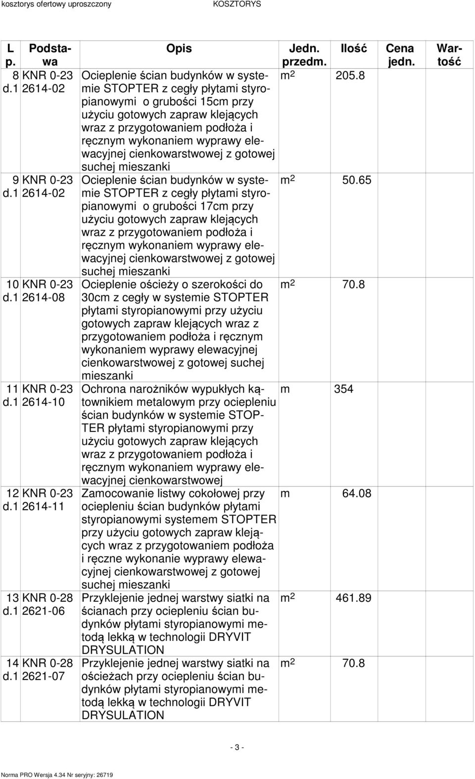 kątownikiem metalowym przy ociepleniu ścian budynków w systemie STOP- TER płytami styropianowymi przy cienkowarstwowej Zamocowanie listwy cokołowej przy ociepleniu ścian budynków płytami