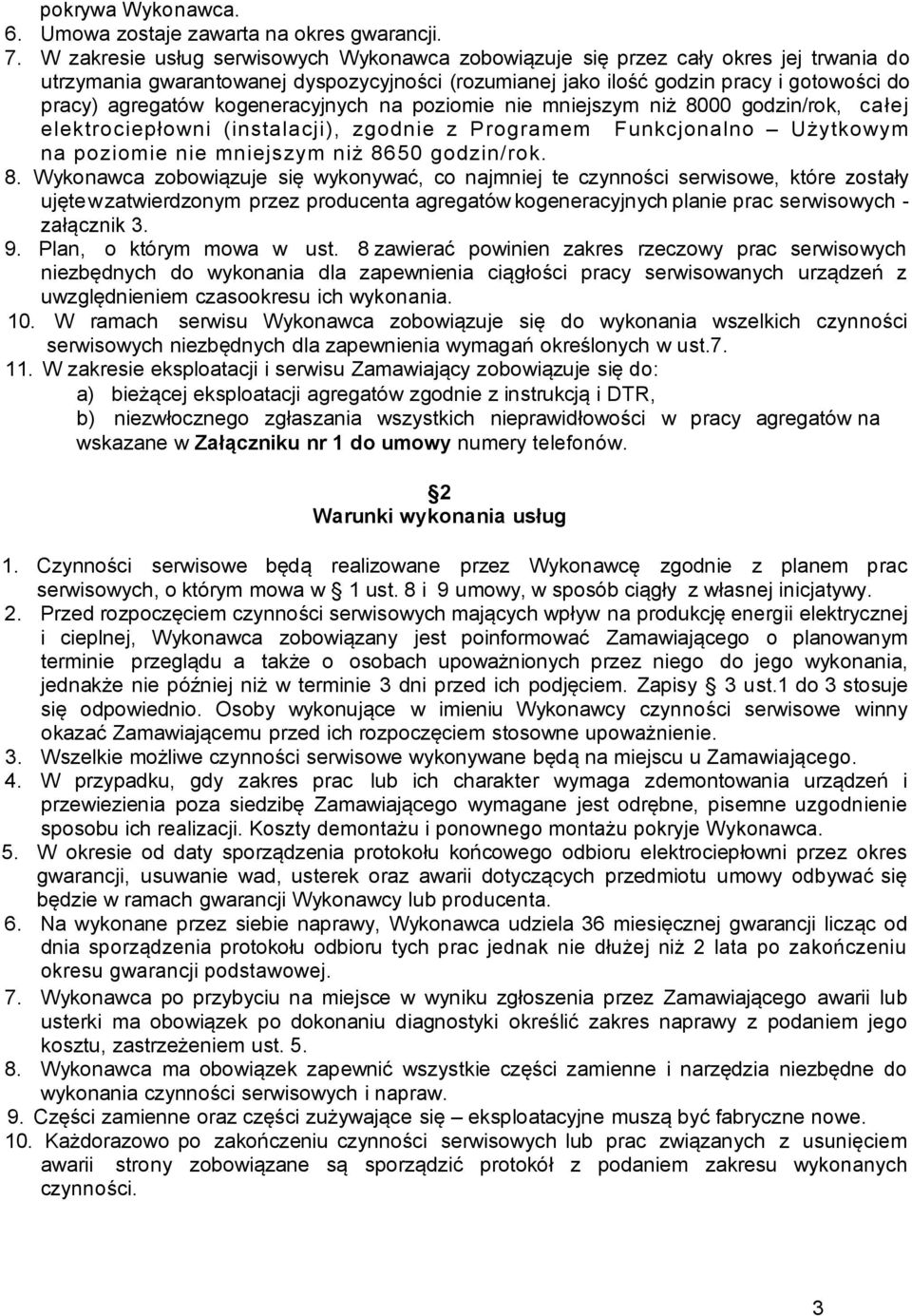 kogeneracyjnych na poziomie nie mniejszym niż 80