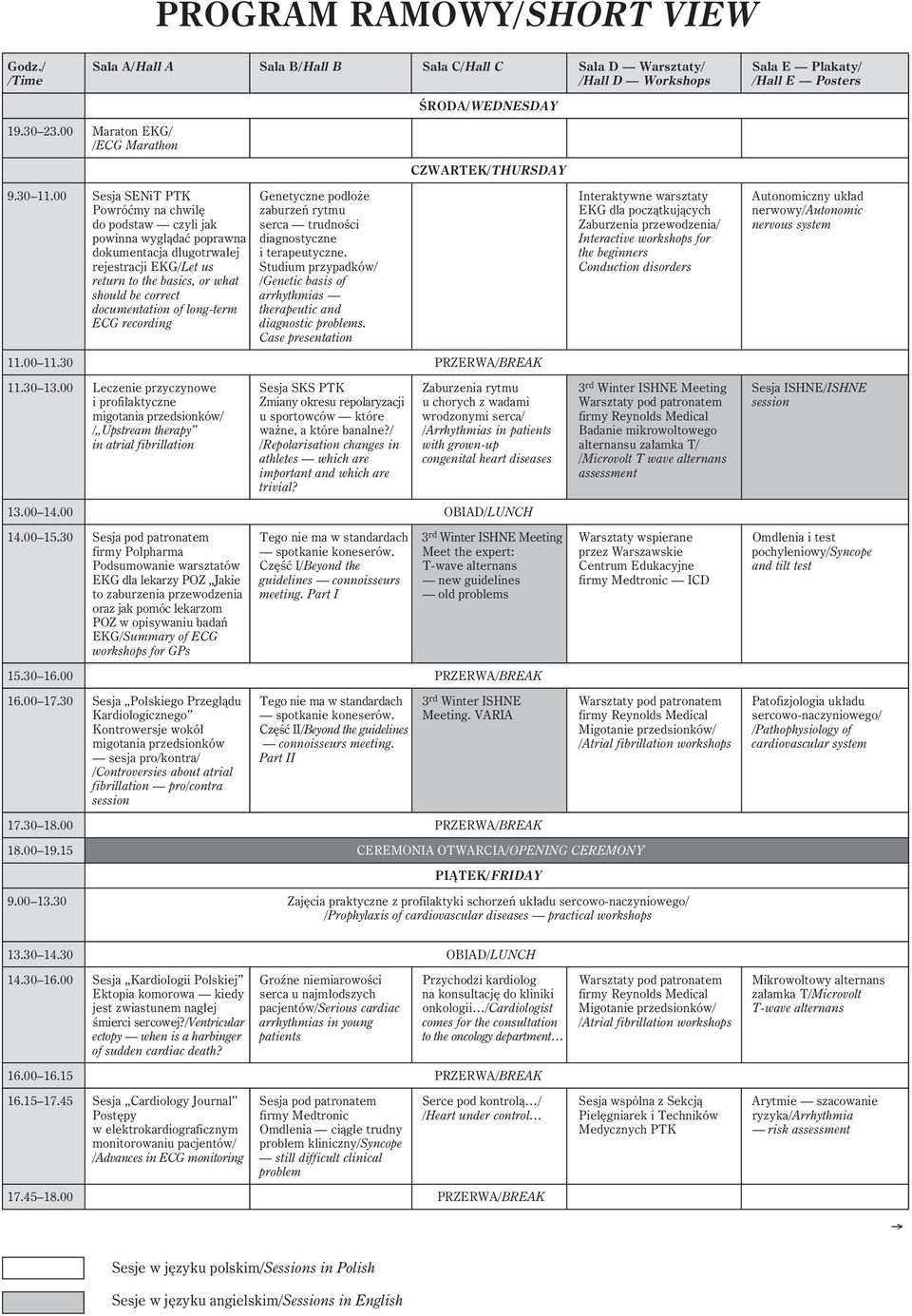 00 Sesja SENiT PTK Genetyczne podłoże Interaktywne warsztaty Autonomiczny układ Powróćmy na chwilę zaburzeń rytmu EKG dla początkujących nerwowy/autonomic do podstaw czyli jak serca trudności