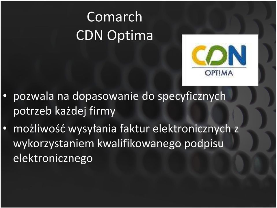 wysyłania faktur elektronicznych z
